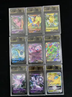 2025 Pokemon TCG S-Chinese RR Mew V Gengar Mewtwo Charizard OCD 10 Lot*9 JL89 - Image 1