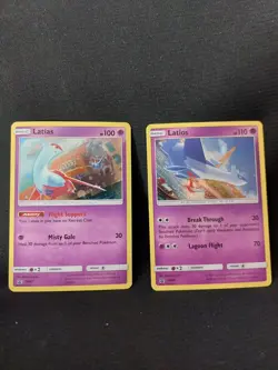 Latias And Latios SM Promos - SM87 & SM 88 - Pokemon TCG Holos - LP - Image 1
