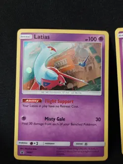 Latias And Latios SM Promos - SM87 & SM 88 - Pokemon TCG Holos - LP - Image 2