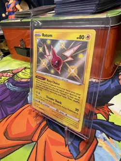 Pokemon TCG Rotom Shining Fates SV038/SV122 Holo Shiny Holo Rare - Image 3