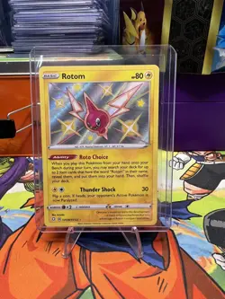 Pokemon TCG Rotom Shining Fates SV038/SV122 Holo Shiny Holo Rare - Image 5