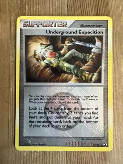 Underground Expedition 97/111 - Pokemon League Promo - Crosshatch Holo - MP - Image 1
