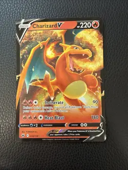 Charizard V 018/159 Pokemon Crown Zenith Ultra Rare Near Mint (NM) 2023 - Image 1