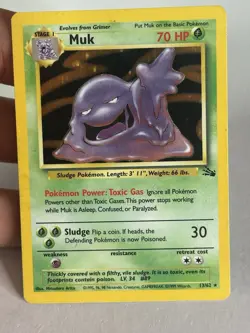 Muk 13/62 Fossil Holo Pokemon TCG - Image 1
