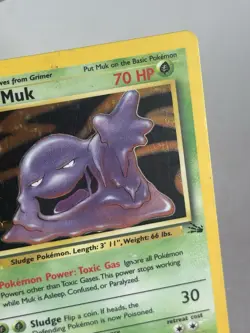 Muk 13/62 Fossil Holo Pokemon TCG - Image 4