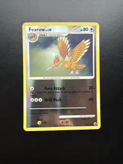 Pokemon Fearow Majestic Dawn MD 36/100 Reverse Holo Uncommon Colorless Stage 1 - Image 1