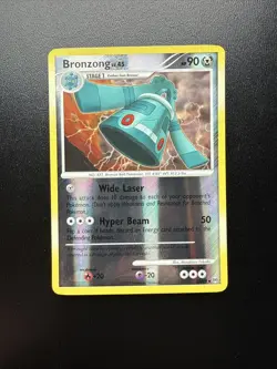 FREE SHIPPING Bronzong - 33/99 Arceus Reverse Holo Uncommon Pokemon - - Image 1