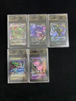 2024 Pokemon TCG S.Chinese Gengar Umbreon Mew Charizard Rayquaza OCD 10 JL89 - Image 1