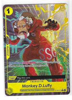 Monkey.D.Luffy ST29-012 Alt Art Start Deck Egghead One Piece TCG English NM - Image 1