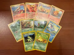 🔥STARTER Pokemon Vintage EX Ruby & Sapphire 10 Card Lot - LP/MP - Image 1
