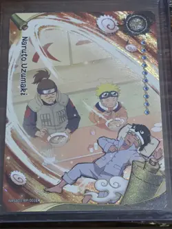 Naruto Uzumaki BP Rare Ramen Card Kayou Heavens Scroll TCG BP-001L4 Mint English - Image 1