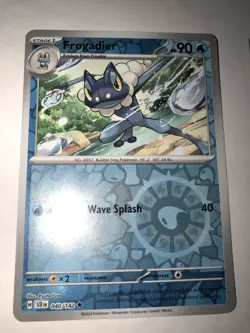 Lot Of 9 Froakie and Frogadier Pokemon Cards - Image 2