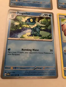 Lot Of 9 Froakie and Frogadier Pokemon Cards - Image 4