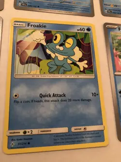 Lot Of 9 Froakie and Frogadier Pokemon Cards - Image 5