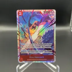 Boa Hancock OP12-014 SR ONE PIECE Tcg Card Game NM Red - Image 1