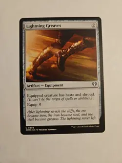 Lightning Greaves Commander Masters Regular - Image 1