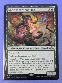 MTG Magic: Modern Horizons 3: Springheart Nantuko #0171 Rare - NM - Image 1