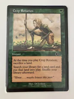 Crop Rotation - Urzas Saga - MPU - MTG Single - Image 1