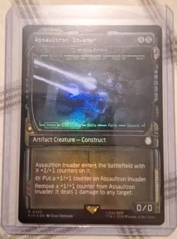 Assaultron Invader - Walking Ballista (Showcase) Universes Beyond: Fallout Foil - Image 1