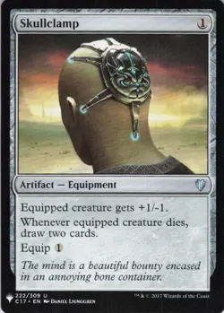 MTG Skullclamp (C17) (222) | NM | The List Reprints {LIST} - Image 1