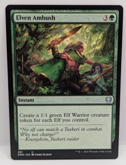 Elven Ambush Kaldheim Regular NM MTG - Image 1