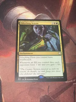 Elderfang Venom X1 Mtg Kaldheim Commander Nm - Image 1