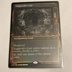Valgavoth's Lair (Showcase) Duskmourn: House of Horror Foil - Image 1