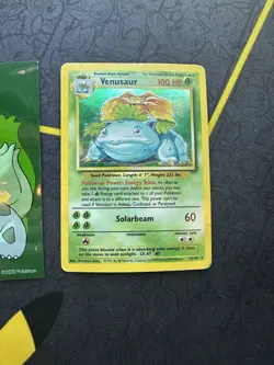 Pokemon TCG Venusaur 15/102 Base Set Holo 075🔥HP🔥 - Image 1