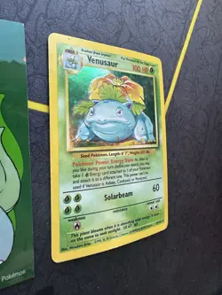 Pokemon TCG Venusaur 15/102 Base Set Holo 075🔥HP🔥 - Image 2