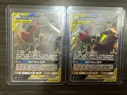 Pokemon TCG Umbreon & Darkrai GX 125/236 Sm-Unified Minds Holo Nm/Mint (2 Cards) - Image 1