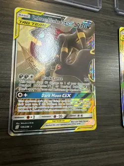Pokemon TCG Umbreon & Darkrai GX 125/236 Sm-Unified Minds Holo Nm/Mint (2 Cards) - Image 3