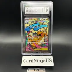 CGC GEM MINT 10 Mega Dragonite ex MA 232/193 M2a MEGA Dream ex Pokemon Card 14 - Image 1