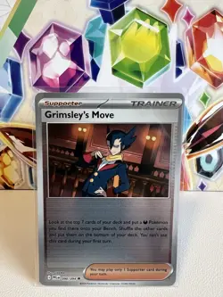 Grimsley’s Move 090/094 Uncommon Reverse Holo Pokemon TCG Phantasmal Flames - NM - Image 1