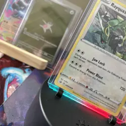 Pokemon TCG Sword & Shield Rayquaza SWSH029 Cosmos Holo Black Star Promo NM! - Image 4