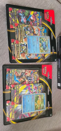 Pokemon MEGA Evolutions 3-Pack Blister x1 - Image 1