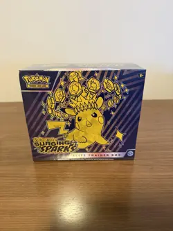 Pokemon TCG Surging Sparks Elite Trainer Box ETB NEW SEALED - Image 1