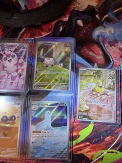 Pokemon illustration rare lot of 8 black bolt, phantasmal flames - Image 3
