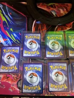 Pokemon illustration rare lot of 8 black bolt, phantasmal flames - Image 5