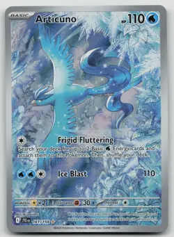 Pokemon TCG Articuno Journey Together 161/159 Near Mint Condition - Image 1