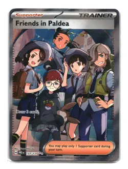 2025 Pokemon Gaming Prismatic Evolutions Friends in Paldea #137/131 - Image 1