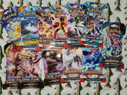 LOT OF 12 Pokemon, Variety Hangers. Sealed - Image 1