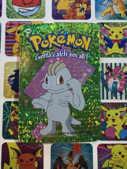 Pokemon 151 Vintage Pocket Monsters Vending HOLO Prism Sticker 2000 Nintendo - Image 4