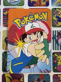 Pokemon 151 Vintage Pocket Monsters Vending HOLO Prism Sticker 2000 Nintendo - Image 5