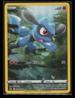 Riolu GG26/GG70 Pokemon Crown Zenith Galarian Gallery Trainer Gallery Rare NM - Image 1