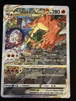 Pokemon Charizard VSTAR SWSH: Sword & Shield Promo SWSH262 Holo 280HP VSTAR - Image 1