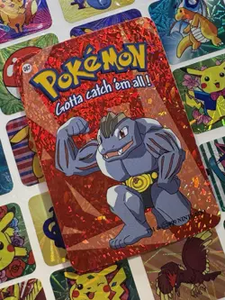 Pokemon 151 Vintage Pocket Monsters Vending HOLO Prism Sticker 2000 Nintendo - Image 1