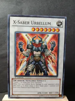 X-Saber Urbellum 1st Edition [LP] - Yu-Gi-Oh! 5DS3 [Common] - Image 1