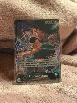 One Piece TCG - Roronoa Zoro (020) (Alternate Art) - Legacy of the Master (OP12) - Image 1