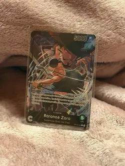 One Piece TCG - Roronoa Zoro (020) (Alternate Art) - Legacy of the Master (OP12) - Image 3