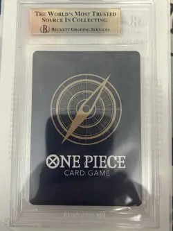 2025 ONE PIECE PROMOS BANDAI CARD GAMES FEST #073 MONKEY D. LUFFY BGS 10 - Image 2